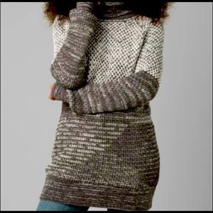 Prana Abelle Sweater Tunic, Grey, Large